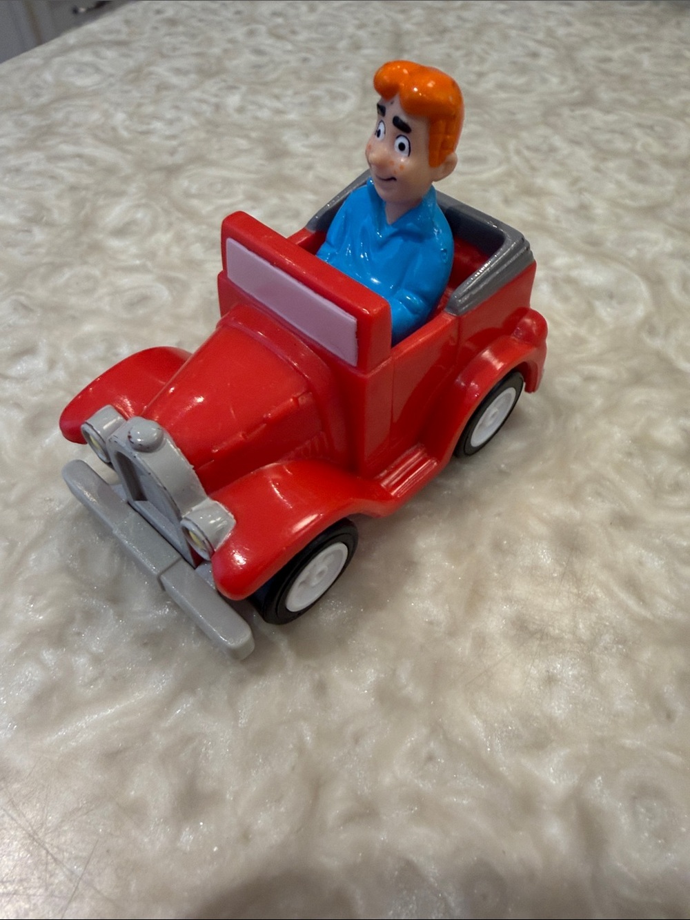 (5/$20) 1991 Burger King Kids Club Archie Comics pullback toy car